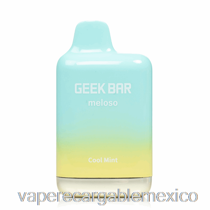 Vape Recargable Geek Bar Meloso Max 9000 Desechable Cool Mint
